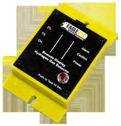 This alarm consists of a local 80db horn, a flashing red LED, and a dry contact switch closure for remote alarming.