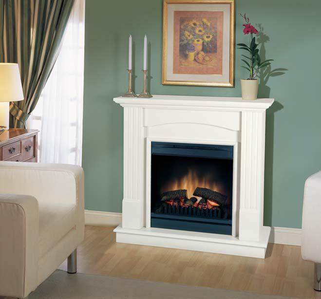 DIMP-15700-SuitesBro-aw 1/10/07 10:04 am Page 12 Chadwick Suite Freestanding suite with integral Optiflame fire Stone effect surround and dark