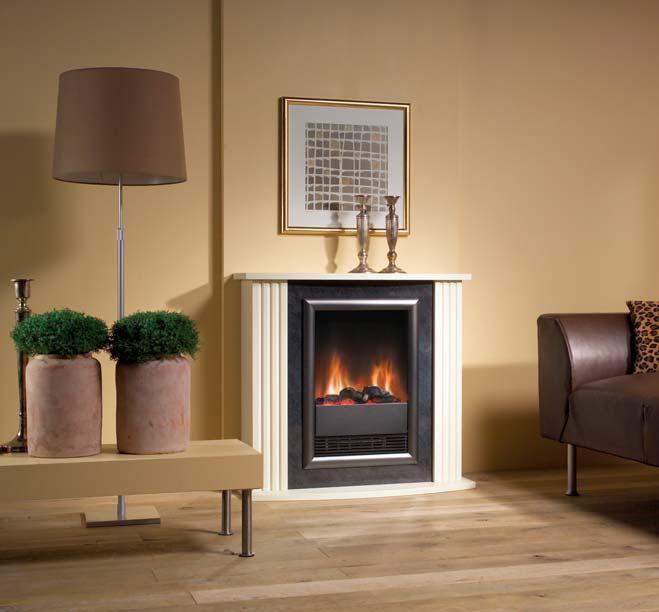 DIMP-15700-SuitesBro-aw 1/10/07 10:05 am Page 14 Mozart Suite Free-standing suite with integral Optiflame log fire Surround has stone-effect finish with