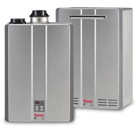 C199 Condensing Tankless Flexible installation options (indoor, outdoor, natural gas, propane) 199K BTU = up to 9.8 gpm @ 35 degree rise (3.