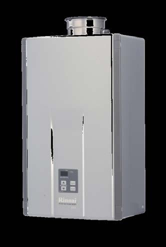 Output Comparison Rinnai tankless water heater *Gas tank water heater **Electric tank water heater 1 each R75 or R94 tankless = on average 240 gallons in one hour Based on 77 F temperature