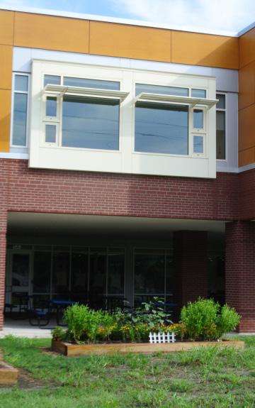 The new College Park Elementary School provides an excellent opportunity for educating building occupants, as well as the local community, about environmental issues related to sustainable