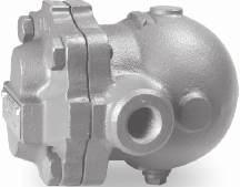 PT6 Float and Thermostatic Steam Traps ½", ¾", " DN5, DN0, DN5 DESCRIPTION: PT6 float and thermostatic (integral air vent) steam traps are designed for draining condensate from all types of low and