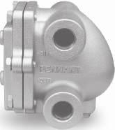 PT63 Float and Thermostatic Steam Traps DESCRIPTION: PT63 float and thermostatic (integral air vent) steam traps are designed for draining condensate from building heating installations.