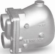 PT64 Float and Thermostatic Steam Traps DESCRIPTION: PT64 float and thermostatic (integral air vent) steam traps are designed for draining condensate from building heating installations.
