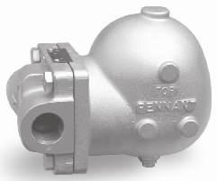 AVAILABLE TYPES: PT 65 - with thermostatic air vent PT 65S- SLR (with steam lock release) PT 65C - with thermostatic air vent and SLR. FEATURES: Modulating discharge.
