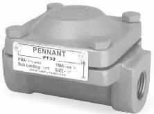 PT30 Balanced Pressure Thermostatic Steam Traps DESCRIPTION: The PT30 is a perfect NO-LOSS steam trap that offers condensate sub-cooling to maximise thermal efficiency.