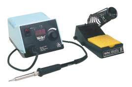 SOLDERING STTIONS WESD51 Digital Soldering Station WESD51PU The Weller dvantage PES51 WESD51 includes: WESD51PU power unit, PES51 soldering pencil with ET tip, and PH50 stand and sponge.