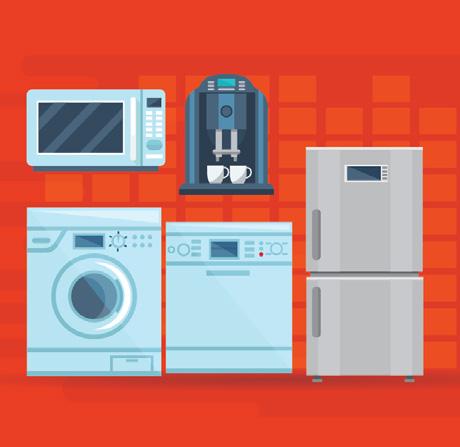 2 CONSUMER GOODS MARKET OVERVIEW Large Appliances also known as white goods, comprise major household appliances.