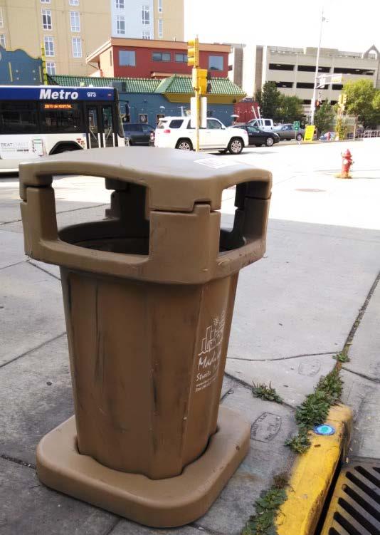 Replace Streets tan bins with decorative State