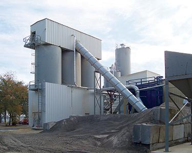 Once the material is qualified to be marketed as PriceLite, the aggregate is hauled by contract haulers to the packaging facility in Virginia where it is then dried and cooled on fluid bed drying