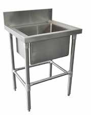 drainers included No Shortcuts Sink - : TSRL $1215 2590mm long x 700mm wide Triple Bowl, 3 FREE sink basket