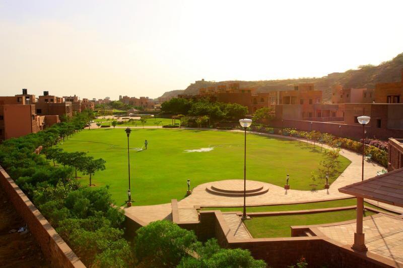Benefits of the project executed The housing, Umaid Heritage has around 20% of green area, where the stored