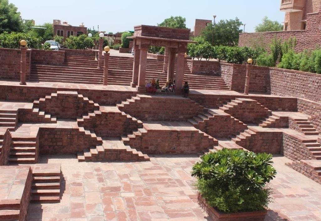 of rainwater harvesting in Rajasthan and Gujarat Implementation: Birkha Bawari- RWH structure, is the part of Umaid Heritage-