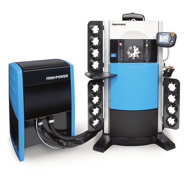 New Products 3 Lillbacka Introduces Two New Crimping Machines Lillbacka Corporation recently introduced the Finn-Power 120 uc and 140 uc crimping machines.