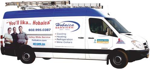 Since 1952, Hobaica Services, Inc. has been providing Heating, Ventilating, Air Conditioning, and Refrigeration services to Valley of the Sun businesses.