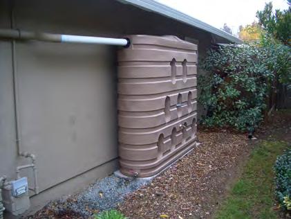 You may have to cut the downspout to connect the first flush diverter above the rain barrel.