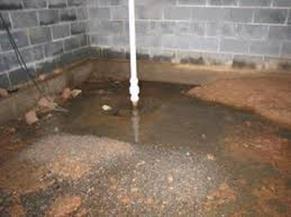 foundation Poorly installed rain barrels Lowest building on the street Built