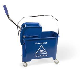 WetLine Mobile buckets Duo 217 incl. meshed wire basket and rubbish bag holder Product code 890506.