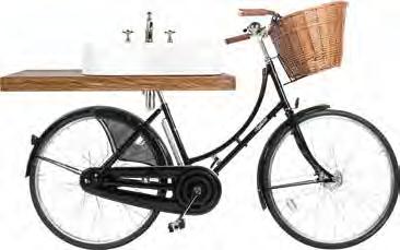 Pashley Bicycle Royal Pashley Bicycle (shelf not included) D:600, W:1794, H:1100 Tap holes: 0, 1, 2 or 3 (as shown)