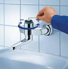 Lockable spout Select from either a 90 o swivel option or.