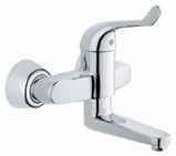 SPOUT 197MM PROJECTION LOCKABLE G115-32792000 EUROECO LEVER WALL.