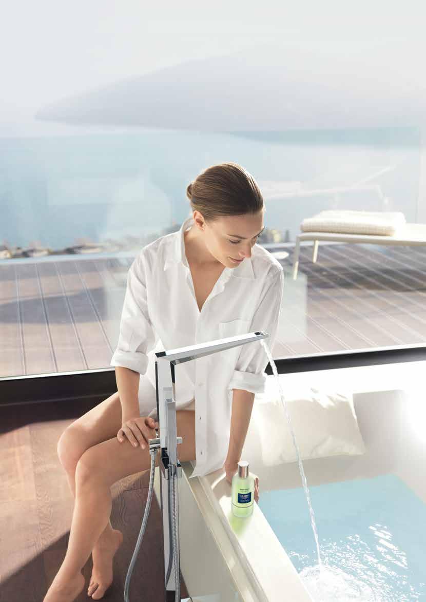 The GROHE SPA collection of luxury faucets, showers and fittings will transform your bathroom into a haven of relaxation a unique environment in which to savour personal moments, to reflect and to