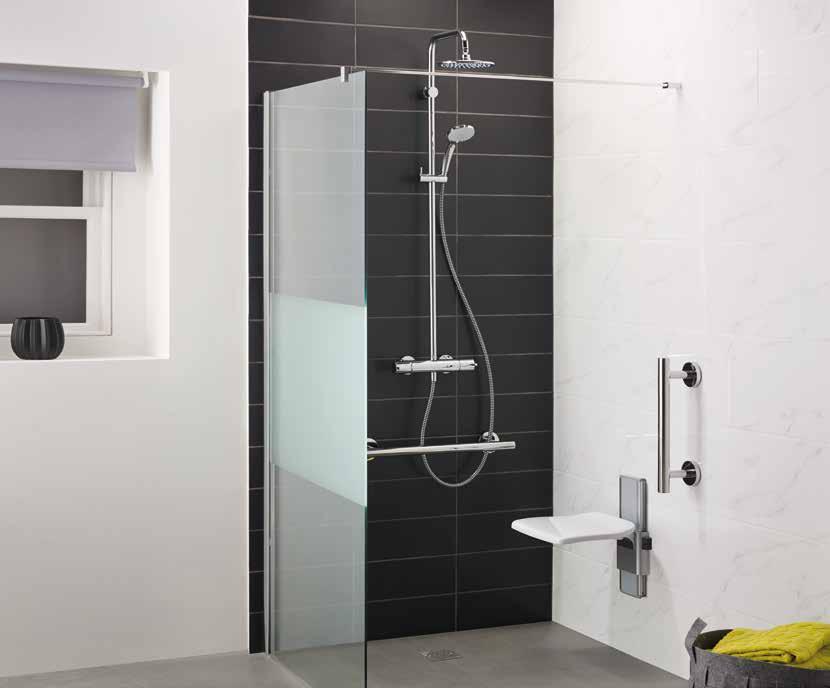 60 40 230 13 189 220 1 40 440 COMMON PROLEMS Stability and comfort Ease of shower operation for the user