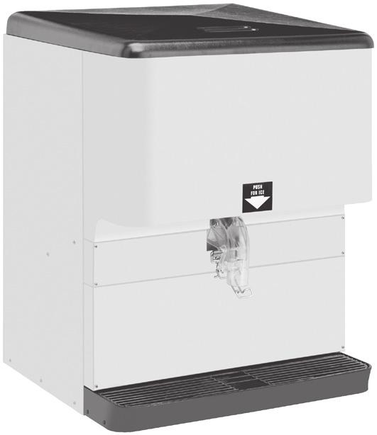 ENDURO ICE DISPENSERS WITHOUT ICE MAKERS ENDURO 150 ENDURO 200 ENDURO 250 ENDURO 300 FEATURES Design - Rounded stainless steel exterior provides a