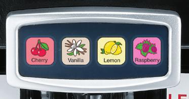 Available in 2 or 4 Flavor Confiiguration FLAVORBLAST TM FOUNTAIN BEVERAGE ENHANCER for the Enduro Family of Dispensers ENDURO 300 WITH FLAVORBLAST FlavorBlast keypad meets ADA on 34 counters