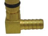 20381 026 3/8" 1/2" Hose Barb, Straight 20381 002 1/2" Hose Barb, Straight For use with G56 and K56 Pumps 20381 024 3/8" 1/2" Hose