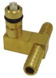 AIR Inlet with Shutoff Valve, Brass For use with all N5000 and G Series Pumps CO2 / AIR Inlet, Plastic For use with all N5000 and G