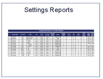 CONFIGURE ASCO TEST REPORTS TO YOUR ON-SITE POWER SYSTEM ASCO Test Reports is available with PowerQuest Power Monitoring and Control