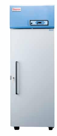 Laboratory Freezers Cabinets shown: 23.3 cu. ft. single door (ULT2304) lab freezer and 51.1 cu. ft. double door (ULT5030) lab freezer Thermo Scientific Revco High-Performance -20 C Freezers with Manual Defrost Model No.