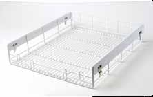 OPTIONS & ACCESSORIES u Shelves u Wire Basket Drawers u Enzyme Storage Bins Productive use of our high-performance refrigerators and freezers can be enhanced with options and accessories specifically