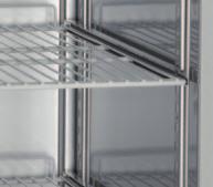be read by the or transferred to an external Refrigeration components The refrigeration components are securely integrated in the ceiling area, allowing ready access.