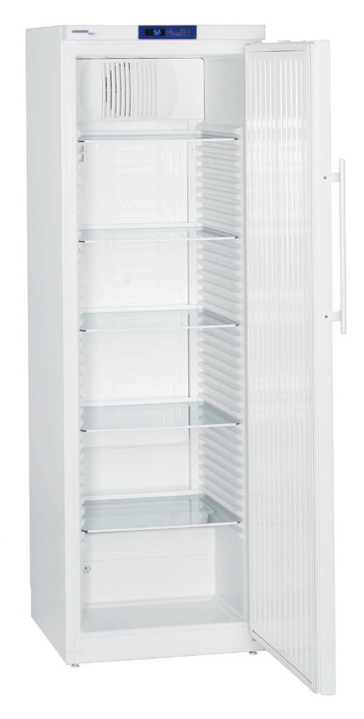Laboratory refrigerators and freezers with Comfort and spark-free interior External temperature and alarm connections The laboratory appliances with Comfort s are equipped with a volt-free contact