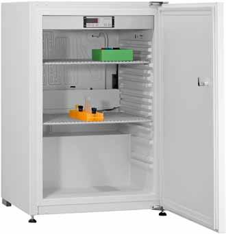 Laboratory Refrigerator without explosion-proof interior LABO-125 Standalone or undercounter installation Digital temperature display 2 shelves Visual and