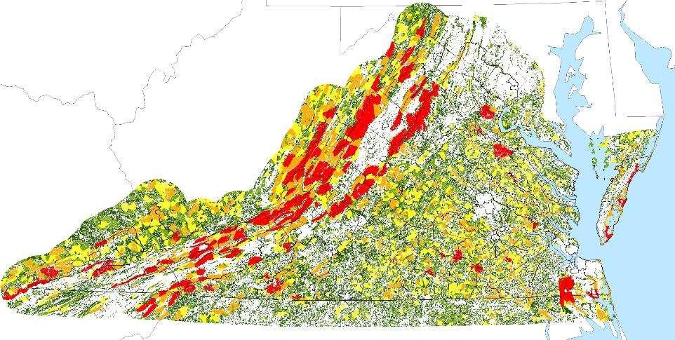 Virginia Natural Landscape Assessment a landscape-scale