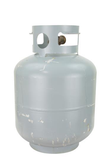 STORAGE OF PROPANE TANKS & STEEL CHEMICAL TANKS It is recommended that propane tanks be stored outside of buildings in a well-ventilated area.