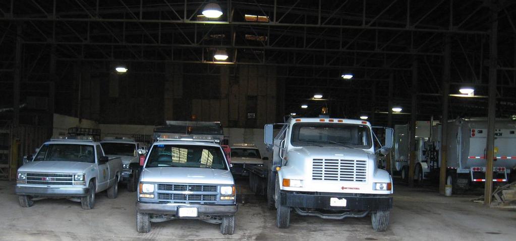 SEGREGATION OF VEHICLES AND EQUIPMENT Ensure that vehicles & equipment are not all stored