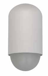 8W LED globe) Globes not included 1 year replacement warranty Plate size: L 100 x W 55 x D 35 mm GROUP: EXWAFT IP FITTING L
