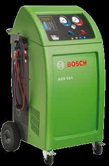 The unit automatically controls every phase of maintenance, including oil and refrigerent recovery, recycling and refilling, without