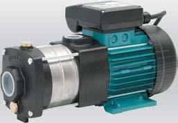 HORIZONTAL MULTISTAGE PUMPS VARIABLE SPEED PUMPS SSH RANGE CPS 20 Efficient, compact and ideal where higher temperatures (up to 90 o C) may be specified Stainless steel casing, components, motor