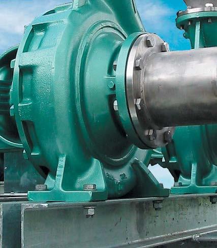 nonself-priming, single-stage, centrifugal volute pumps