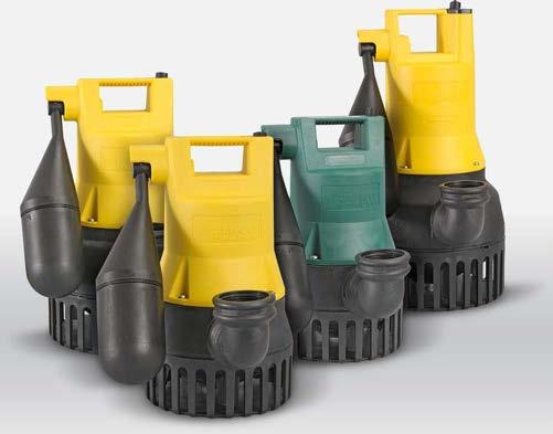 JUNG PUMPEN SUBMERSIBLE SUMP PUMPS U3-U5-U6 0-35 intermittenly up to 60 Proven millions of times over, handling domestic waste water is no trouble at all for the UK series of submersible pumps.