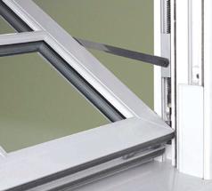 Modern sash windows work effortlessly using concealed spring balances and they will stay safely open in any position.
