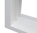 INTERNAL BEADING ACCOYA LININGS SECURITY FITTINGS All sashes are glazed from the inside providing enhanced security and improved weather performance giving longer life.
