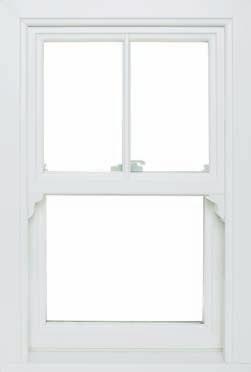 Tilting sash Built in pivot bar and tilt button allows top and bottom sashes to tilt inwards for easy cleaning and ventilation.