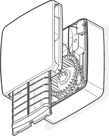 Fig.3. Internal Terminal Block Cover. Spigot. Cover Assembly.